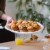 Chinet Classic® Dinner Plate Perspective: right