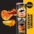 Pringles Scorchin' Cheddar Potato Crisps Chips Perspective: right