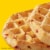 Eggo® Thick and Fluffy Strawberry Cheesecake Frozen Waffles Perspective: right