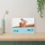 Snap® 4x6 Clear Bent Acrylic L Photo Frame Perspective: right