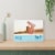 Snap® 5x7 Clear Bent Acrylic L Photo Frame Perspective: right