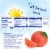 Dole® Fruit Bowls® Red Grapefruit Sunrise In A Blend Of 100% Fruit Juices Cups Perspective: right