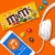 M&M'S Peanut Milk Chocolate Candy Theater Box Perspective: right
