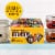 M&M'S Milk Chocolate Peanut & Peanut Butter Summer Candy Variety Assortment Box Perspective: right