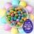 M&M'S Almond Chocolate Egg Shaped Easter Candy Bag Perspective: right