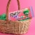 M&M'S Peanut Butter Eggs Pastel Blend Easter Candy Bag Perspective: right