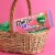 M&M'S Peanut Butter Eggs Pastel Blend Easter Candy Bag Perspective: right
