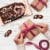 Dove Promises Dark Chocolate & Strawberry Swirl Valentine's Day Candy Bag Perspective: right