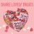M&M'S Snickers & Twix Valentine's Day Chocolate Candy Valentine Exchange Variety Bag Perspective: right