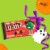 M&M'S Peanut Butter Halloween Blend Milk Chocolate Halloween Candy Bag Perspective: right