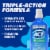 ACT Restoring Anticavity Fluoride With Alcohol Cool Mint Mouthwash Perspective: right