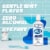 ACT Whitening Anticavity Gentle Mint Alcohol Free and Dye Free Fluoride Mouthwash Perspective: right
