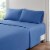 Everyday Living® Microfiber Sheet Set - 3 Piece - Dutch Blue Perspective: right
