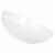 Dash of That Ceramic Low Serve Bowl - White Perspective: right