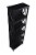 RITZ 6 Tier Bookcase - Black Perspective: right