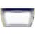 Kroger Home Sense Rectangle BPA-Free Plastic Snap Seal Food Storage Container - 2 pack Perspective: right