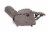 HD Designs Ashton Chenille Recliner - Gray Perspective: right