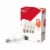 Everyday Living® 5.6-Watt (40-Watt) A19 LED Dimmable Light Bulb - Soft White (2700K) Perspective: right