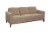 Modavari Home Fashions Myles Sofa - Gray Perspective: right