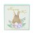 Holiday Home Rabbits Block Sign Assortment Perspective: right