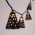 HD Designs Outdoors® Metal Cone String Lights Perspective: right