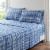 Everyday Living® Tie Dye Sheet Set - Blue Perspective: right