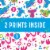 Comforts™ Day or Night Baby Diapers Size 1 (8-14 lbs) Perspective: right