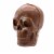 Frankford Hot Chocolate Bomb Skull with Mini Marshmallows Perspective: right
