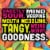 Trolli Sour Brite Crawlers Sweet and Sour Gummy Worm Candy Bag Perspective: right