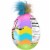 Trolli Sour Brite Mini Crawlers Crazy Hair Puzzle Egg Perspective: right