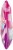 Brach's Strawberry Cupcake Glitter Lollipops Friendship Exchange Valentine Candy Perspective: right