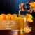 Sanpellegrino Italian Sparkling Drink Aranciata Sparkling Orange Beverage Cans Perspective: right