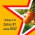 San Pellegrino Aranciata Rossa Flavored Sparkling Water Cans with Italian Fruit Juice Perspective: right