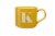 Clay Art Monogram Mug - Yellow Perspective: right