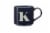 Clay Art Monogram Mug Navy Perspective: right
