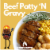 Night Hawk Beef Patty 'N Gravy Frozen Meal Perspective: right