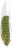 Utz® Ripples Fried Dill Pickle Potato Chips Perspective: right