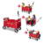 Radio Flyer 3955Z 3-in-1 All-Terrain EZ Fold Wagon Perspective: right
