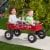 Radio Flyer 1800 Big Red Classic Extra Long Handle All Terrain Wheels Kids Wagon Perspective: right