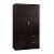 Sauder Select Engineered Wood Wardrobe Armoire in Cinnamon Cherry Perspective: right