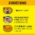 Totino's Party Pizza Pack Triple Cheese Flavored Frozen Snacks Perspective: right