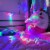 Renewgoo DJ GooMagic Strobe Laser Mini Disco USB Light Projector Car Lamp RGB Perspective: right