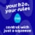 mio Blueberry Lemonade Flavored with other natural flavor Liquid Water Enhancer, Bottle Perspective: right