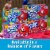 Kool Aid Jammers Tropical Punch Kids Drink 0% Juice Box Pouches Perspective: right