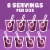 Jell-O Grape Artificially Flavored Gelatin Dessert Mix, Family Size, Box Perspective: right