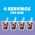 Jell-O® Sugar Free Chocolate Instant Pudding and Pie Filling Perspective: right