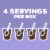Jell-O Cook & Serve Chocolate Pudding & Pie Filling Mix Perspective: right