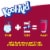Kool Aid Unsweetened Black Cherry Red Powdered Soft Drink Mix Packet Perspective: right