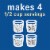 Jell-O Oreo Cookies 'n Creme Instant Pudding & Pie Filling Mix, Box Perspective: right