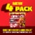 Hot Pockets Pepperoni and Sausage Pizza Frozen Snacks Air Fryer Snacks Perspective: right